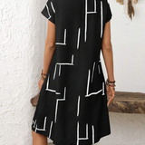 Delia - Robe Mi-Longue Élégante