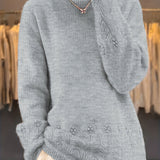 Noémie - Pull Ample Doux Hivernal