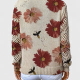 Aurélie - Cardigan Floral Léger