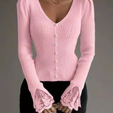 Elena - Pull Chic en Dentelle