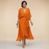 Monica - Élégante Robe en Chiffon