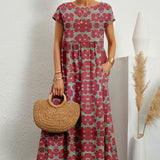 Deborah - Robe Florale Élégante