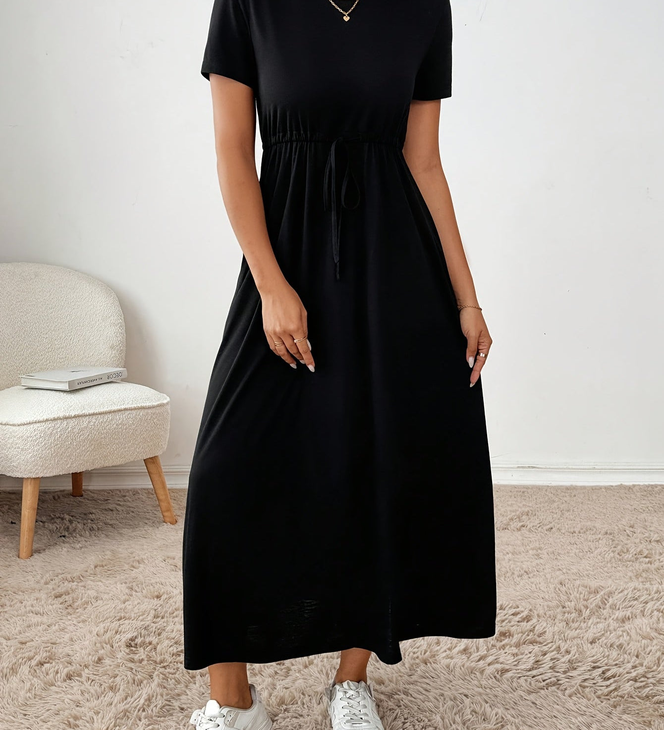 Camille — Robe longue élégante et confortable