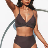 Rachelle | Ensemble de bikini taille haute