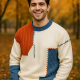 Artyn™ | Le pull patchwork moderne pour un style affirmé