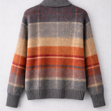 Avery - Cardigan à Carreaux Douillet
