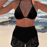 Aqua Desire | Bikini en dentelle élégante