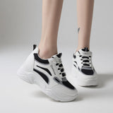 Blanchette™ — Sneaker chunky blanche style urbain féminin