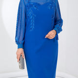 Éloïrine™ — Robe élégante fluide raffinée intemporelle