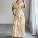 Fleurie | Robe Maxi Élégante d'Été