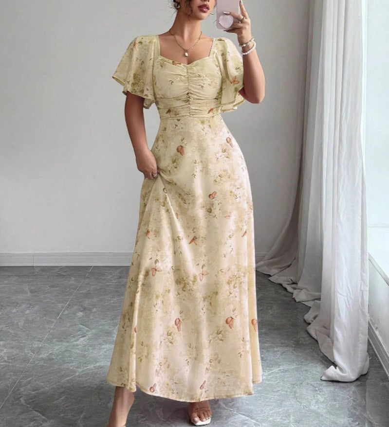 Fleurie | Robe Maxi Élégante d'Été