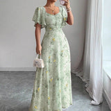 Fleurie | Robe Maxi Élégante d'Été