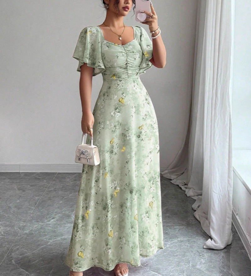 Fleurie | Robe Maxi Élégante d'Été