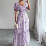 Fleurie | Robe Maxi Élégante d'Été