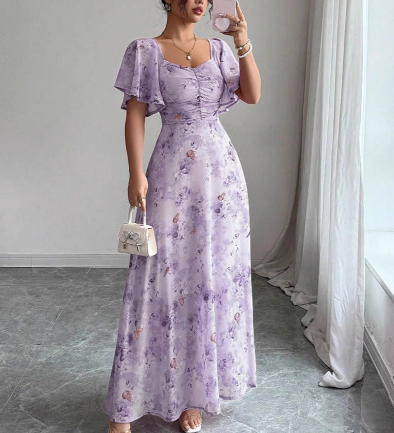 Fleurie | Robe Maxi Élégante d'Été