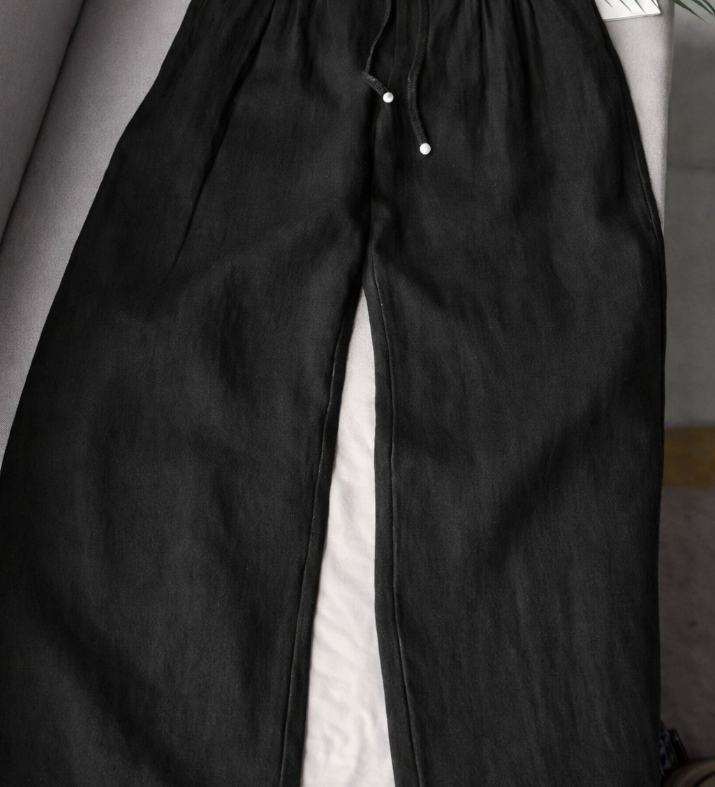 Zofia — Pantalon large en coton léger