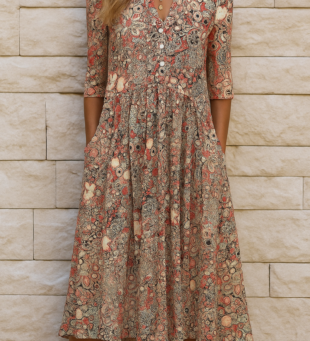 Hedda - Robe Aérienne Élégante