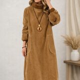 Madeleine™ — Robe midi en maille élégante