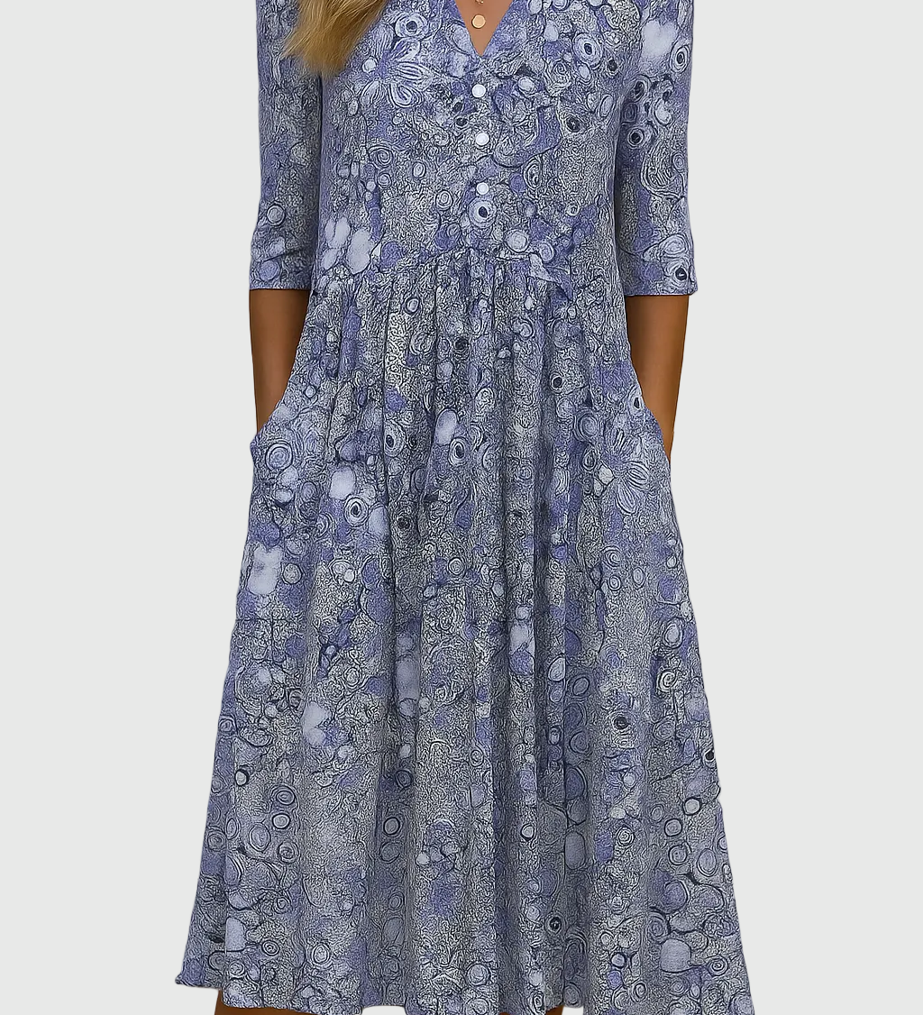Rosa - Élégante Robe Midi
