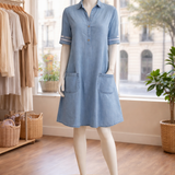 Bretagne - Robe Denim Décontractée