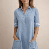 Bretagne - Robe Denim Décontractée