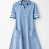Bretagne - Robe Denim Décontractée