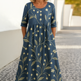 Eliza - Robe Midi Aérienne