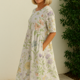 Eliza - Robe Midi Aérienne