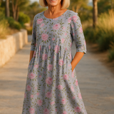 Eliza - Robe Midi Aérienne