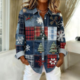 Leona - Blouse Décontractée Festive