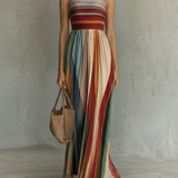 Colorée | Robe Longue Sans Manches