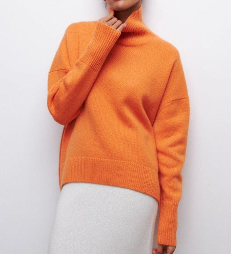 Evy - Pull Roulé Confortable Et Chic