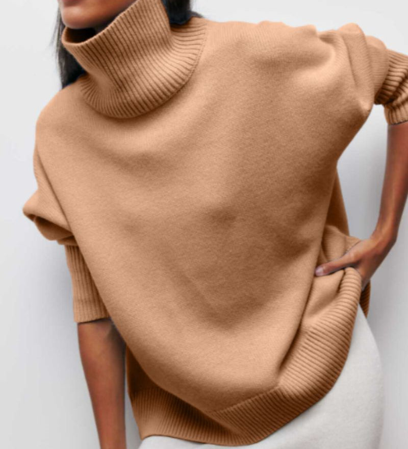 Evy - Pull Roulé Confortable Et Chic