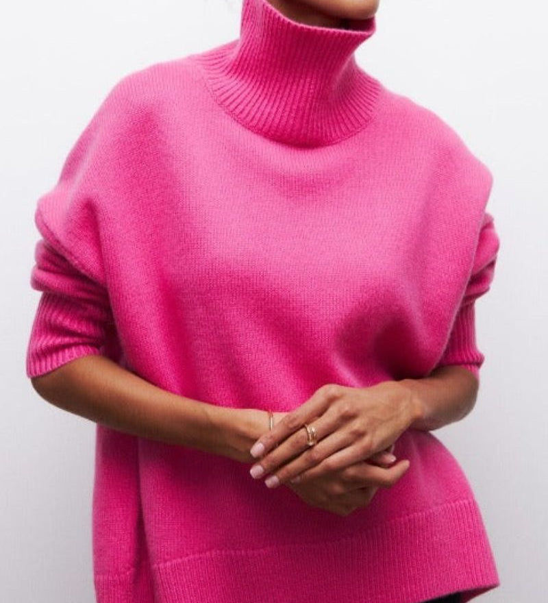 Evy - Pull Roulé Confortable Et Chic