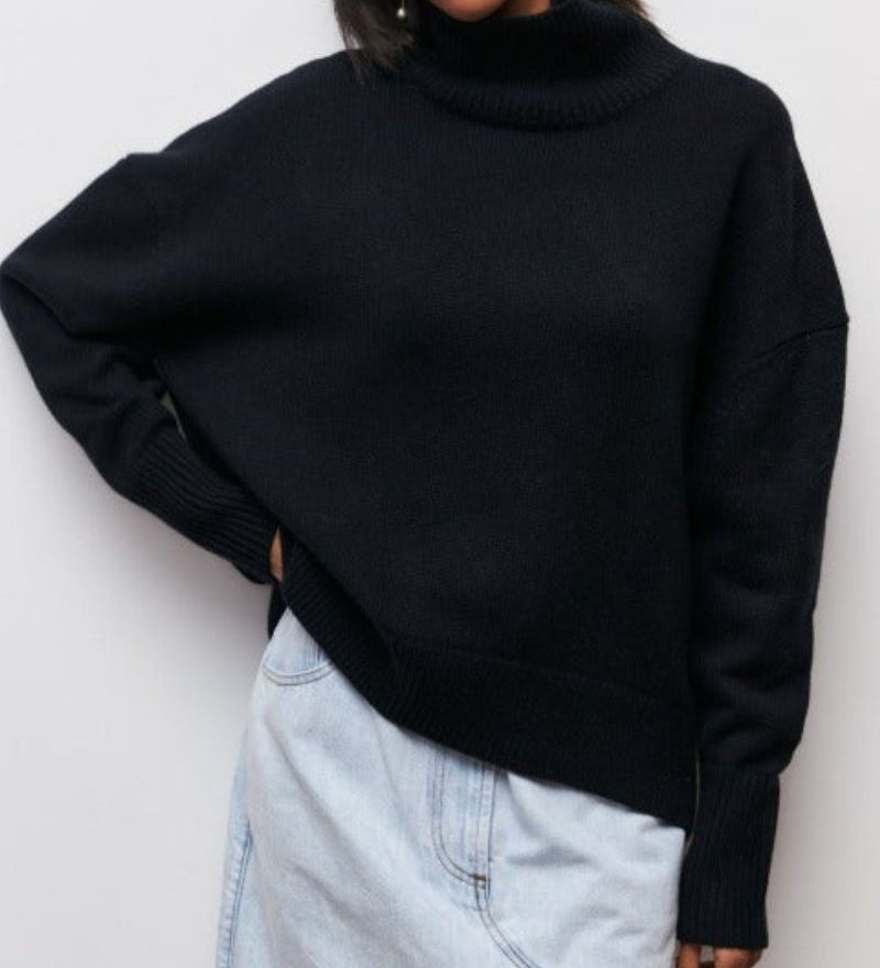 Evy - Pull Roulé Confortable Et Chic