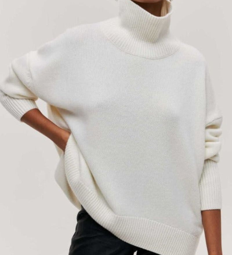 Evy - Pull Roulé Confortable Et Chic