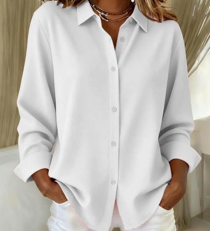 Cecilia - Blouse Élégante Polyvalente
