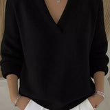 Faye - Pull V-Neck Élégant