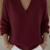 Faye - Pull V-Neck Élégant