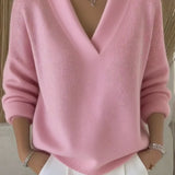 Faye - Pull V-Neck Élégant