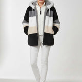 Aléana™ – La veste d’hiver élégante et chaude avec capuche et fermeture éclair