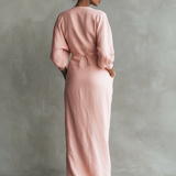 Lina - Élégante Robe Maxi en Lin