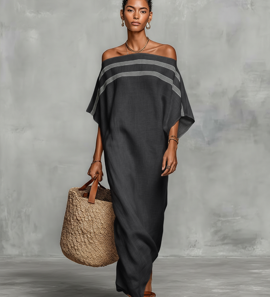 Minimaliste | Robe Maxi en Lin
