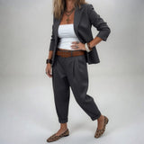 Gaïane™ — Tailleur pantalon fluide élégance décontractée