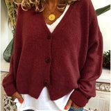 Scarlett - Élégant Cardigan Tricoté