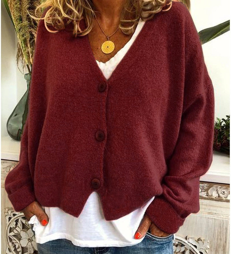 Scarlett - Élégant Cardigan Tricoté