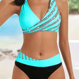 Mona | Bikini Imprimé aux Teintes Chaudes
