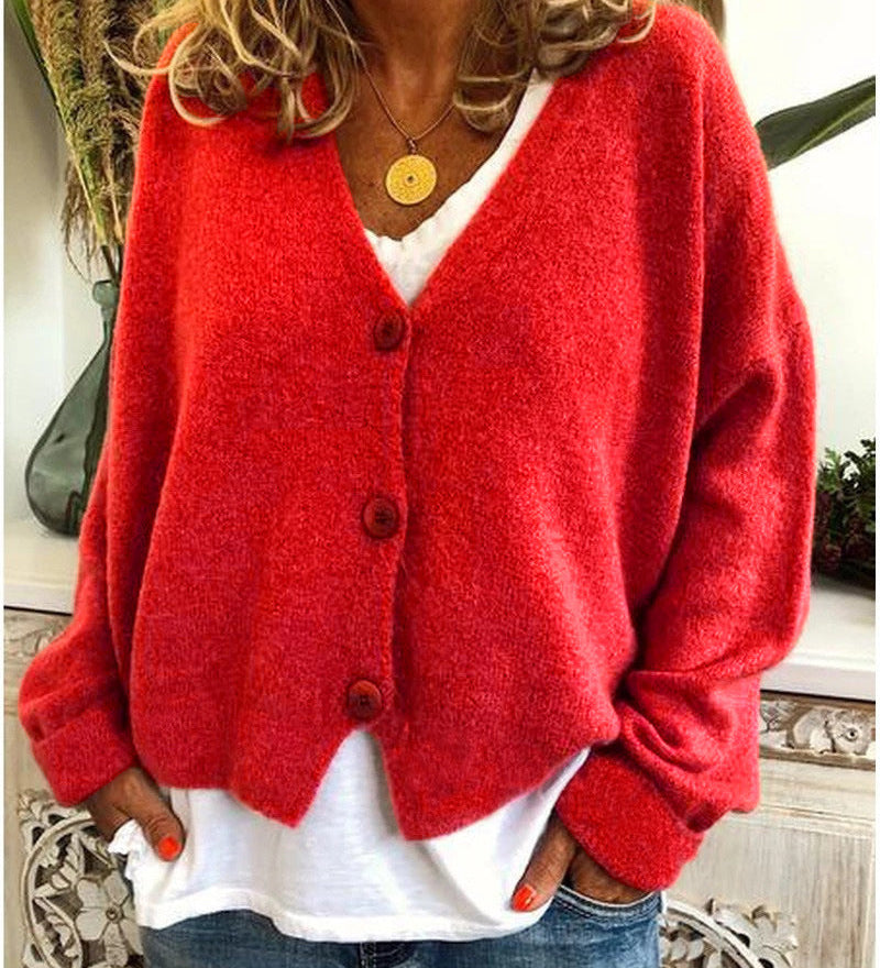 Scarlett - Élégant Cardigan Tricoté