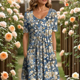 Celeste - Robe Midi Aérée Élegante
