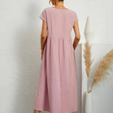 Gabrielle™ - Robe midi fluide élégance intemporelle